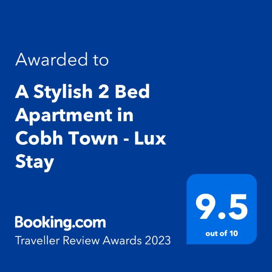 A Stylish 2 Bed Apartment In Cobh Town - Lux Stay エクステリア 写真